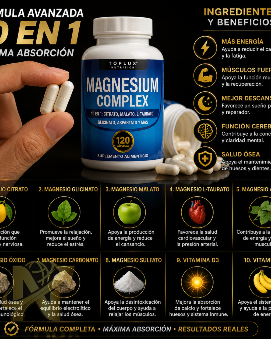 MAGNESIUM COMPLEX 1000MG